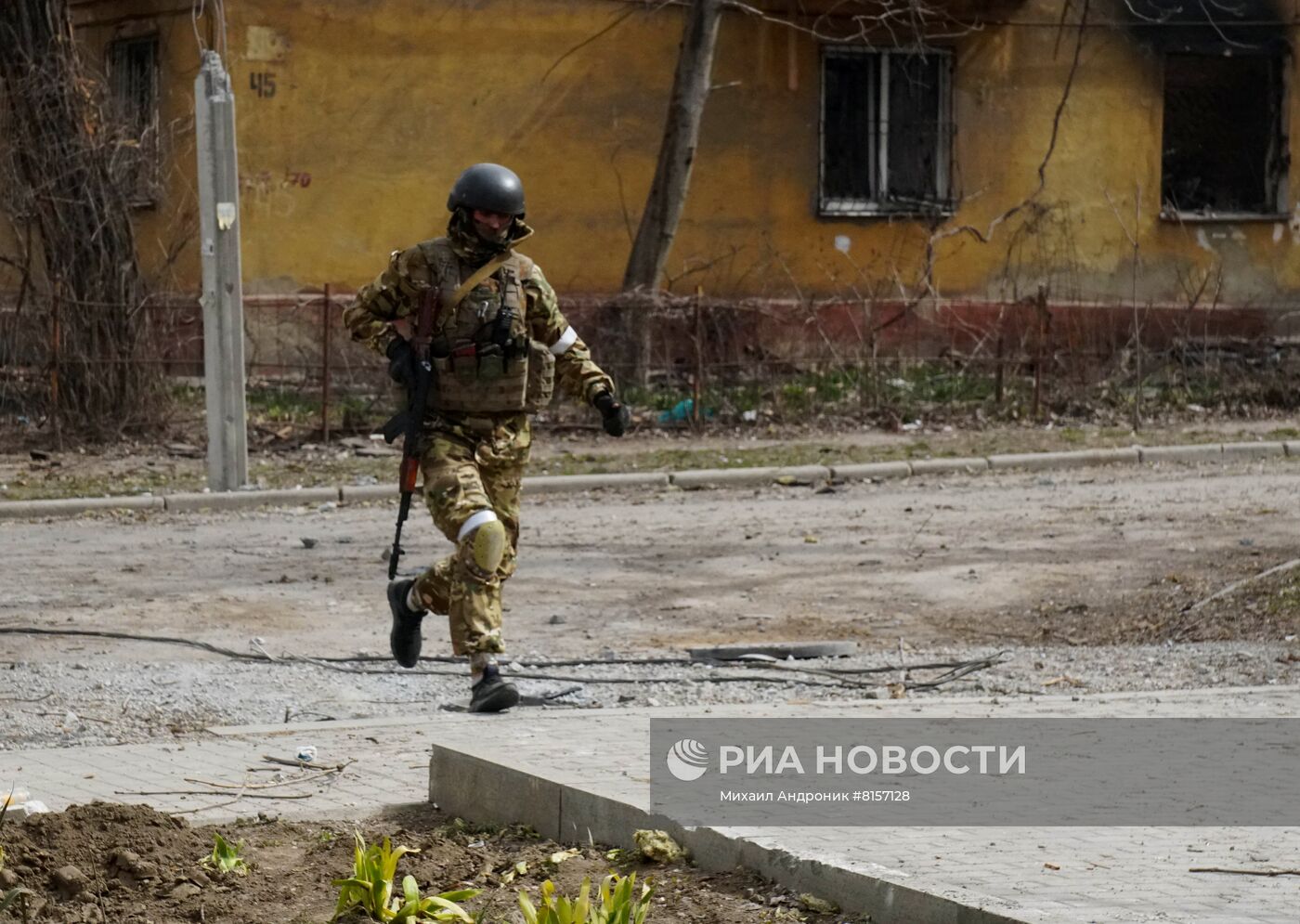 Боевые действия в Левобережном районе Мариуполя