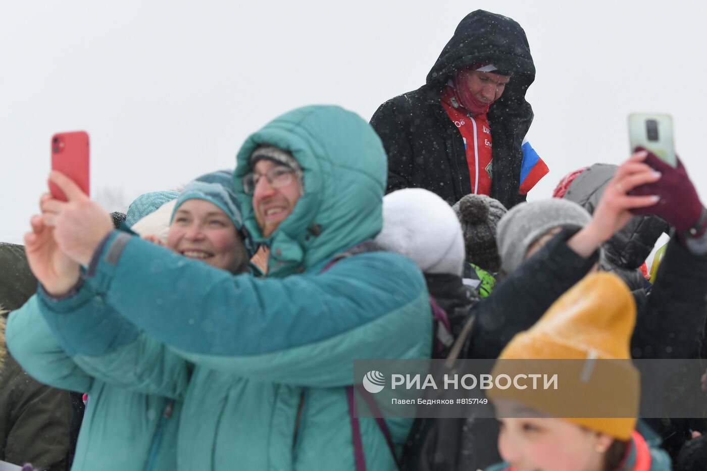 Лыжные гонки. Чемпионат России. Мужчины. Масс-старт