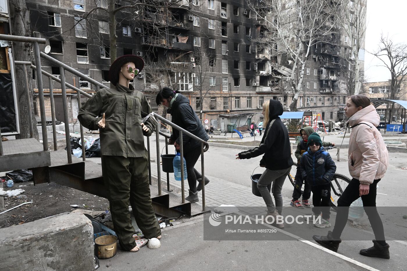 Повседневная жизнь в Мариуполе