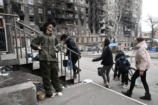 Повседневная жизнь в Мариуполе