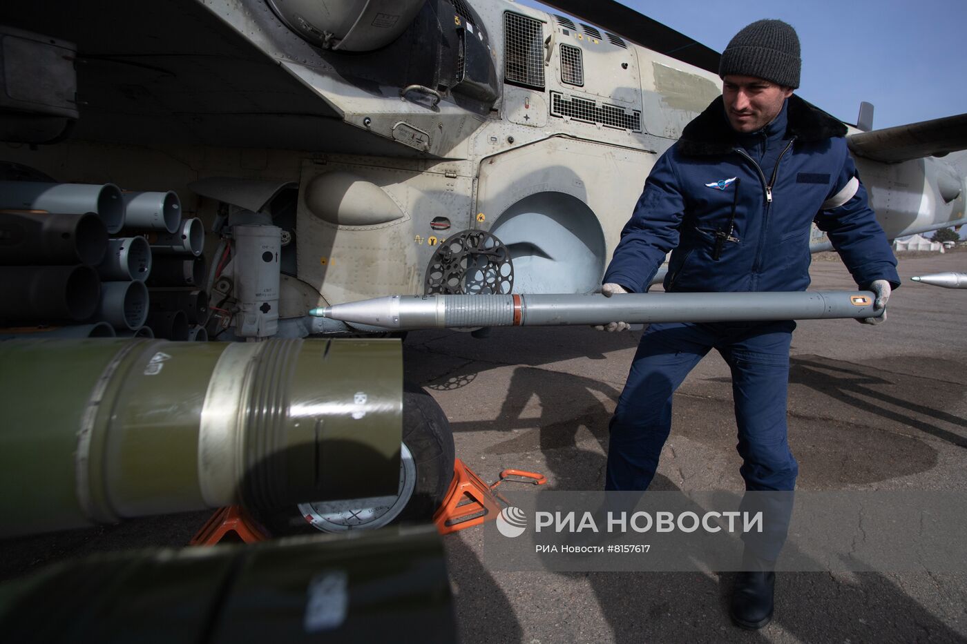 Полевой аэродром ВКС России в зоне проведения специальной военной операции