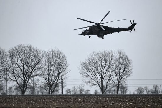 Полевой аэродром ВКС России в зоне проведения специальной военной операции