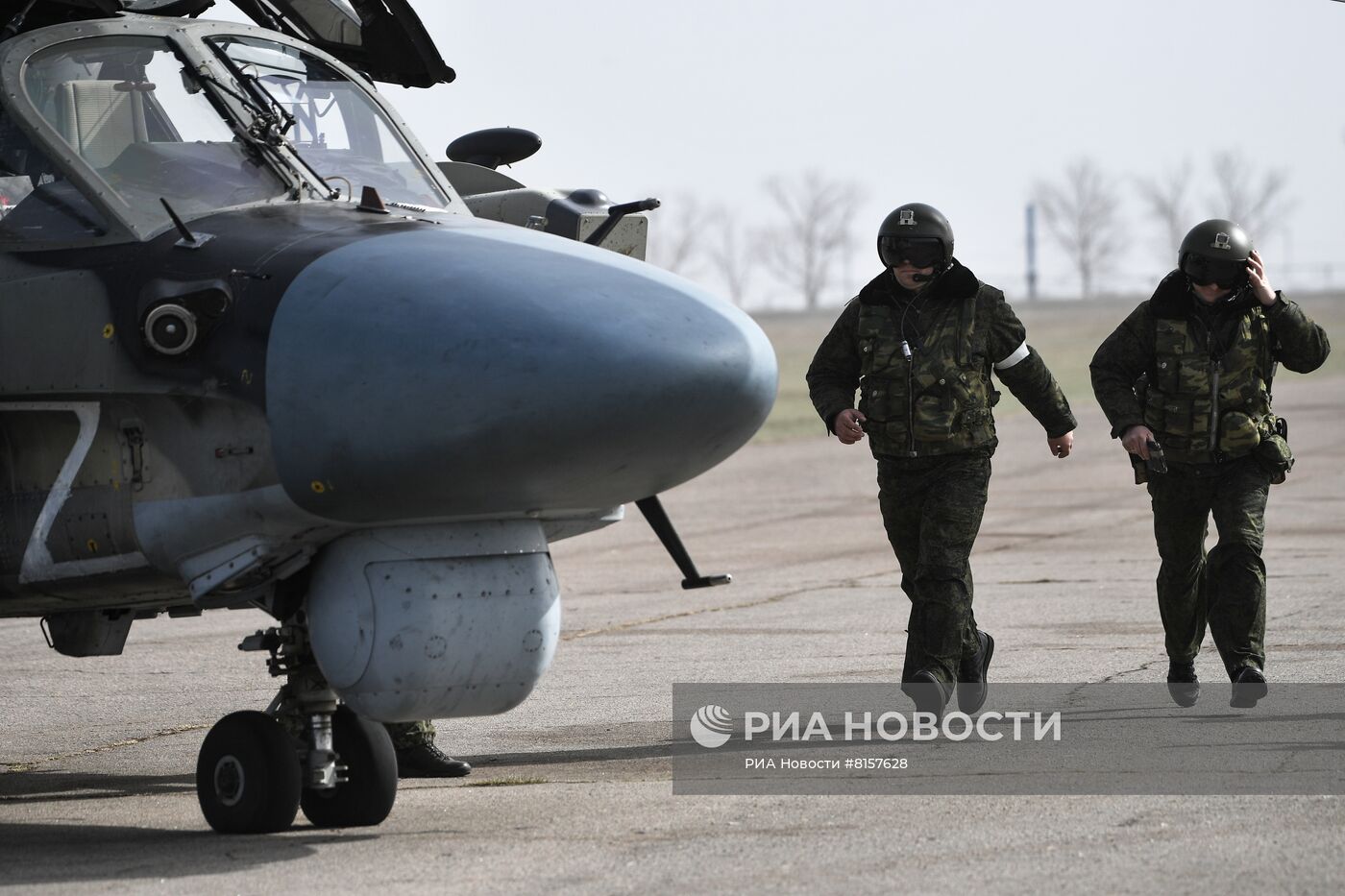 Полевой аэродром ВКС России в зоне проведения специальной военной операции