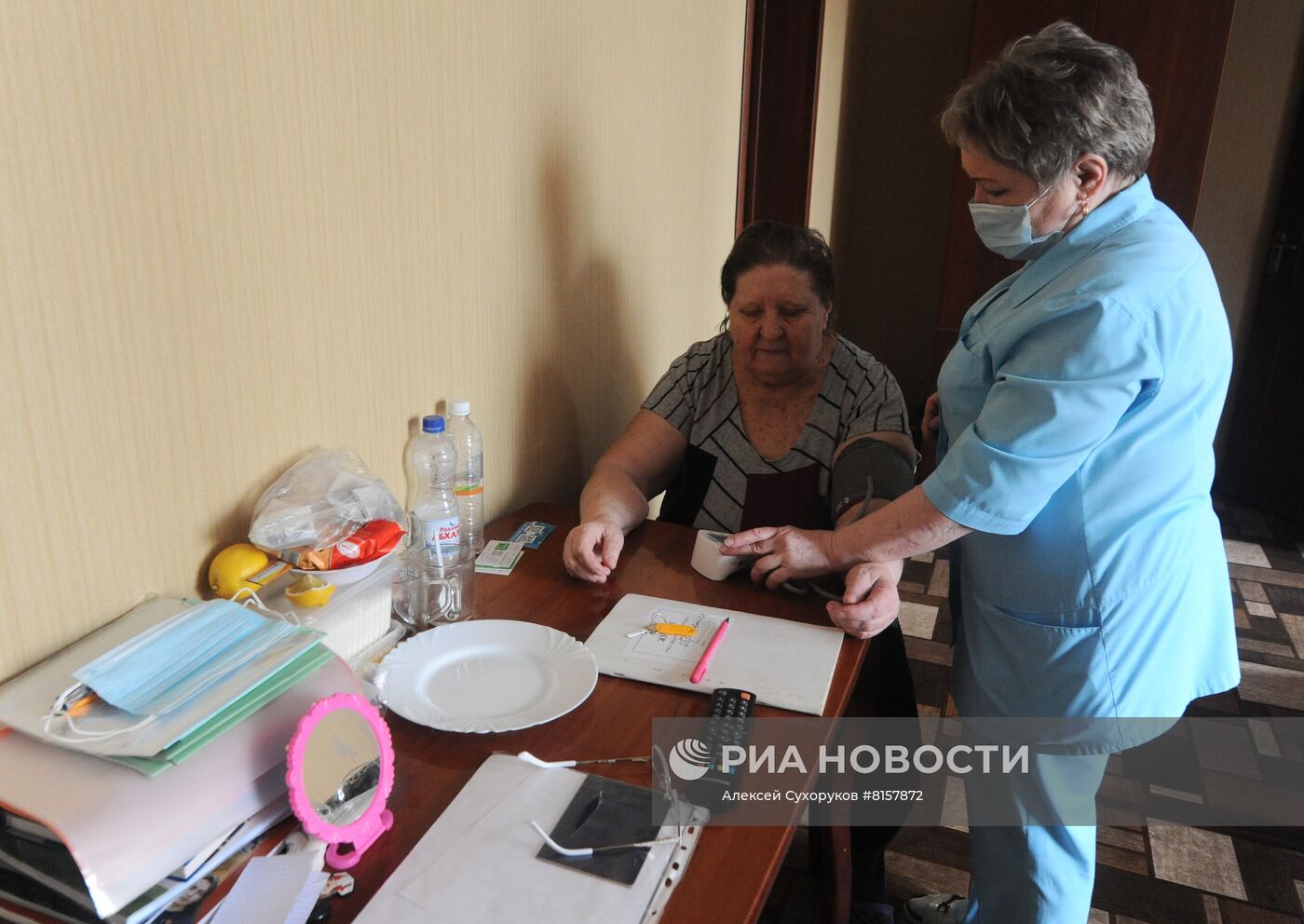Пункт временного размещения для украинских граждан в Тамбовской области