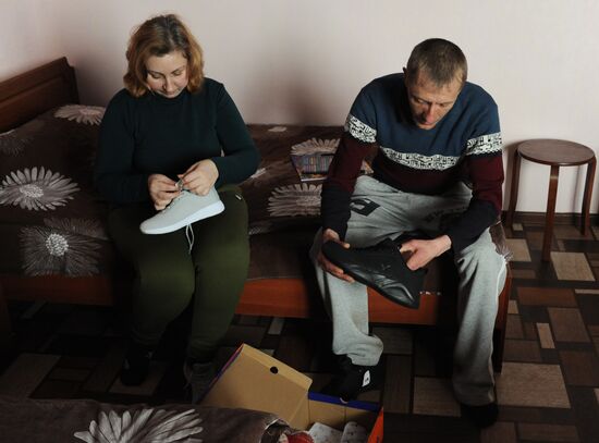 Пункт временного размещения для украинских граждан в Тамбовской области