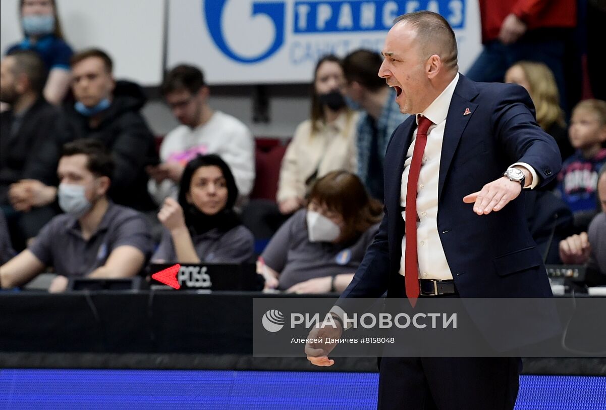 Баскетбол. Единая лига ВТБ. Матч "Зенит" - "Локомотив-Кубань"