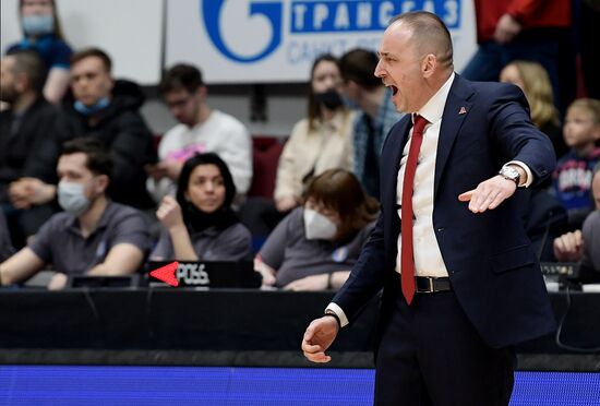 Баскетбол. Единая лига ВТБ. Матч "Зенит" - "Локомотив-Кубань"