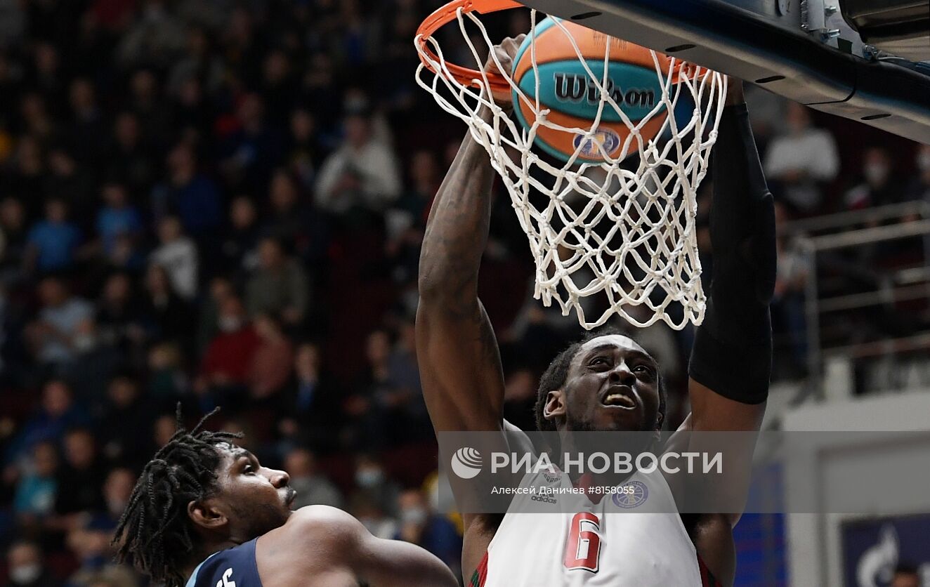 Баскетбол. Единая лига ВТБ. Матч "Зенит" - "Локомотив-Кубань"