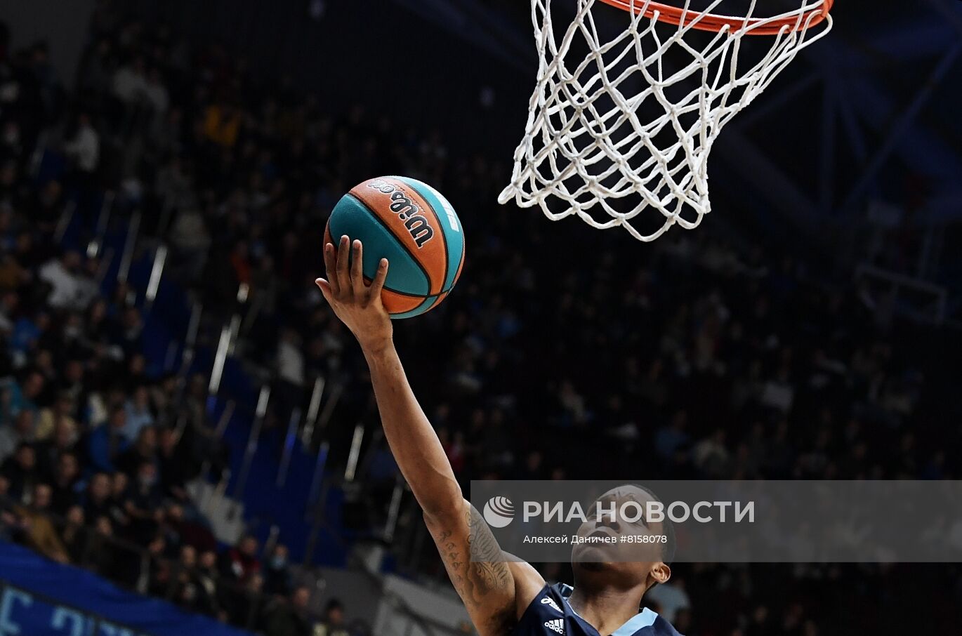 Баскетбол. Единая лига ВТБ. Матч "Зенит" - "Локомотив-Кубань"