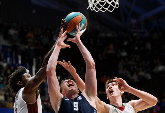 Баскетбол. Единая лига ВТБ. Матч "Зенит" - "Локомотив-Кубань"