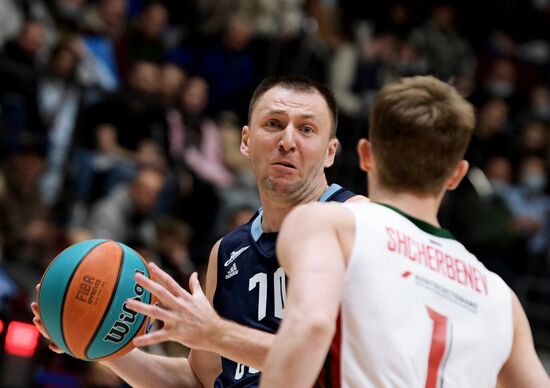 Баскетбол. Единая лига ВТБ. Матч "Зенит" - "Локомотив-Кубань"