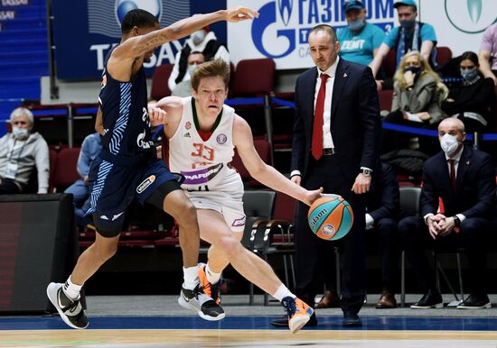 Баскетбол. Единая лига ВТБ. Матч "Зенит" - "Локомотив-Кубань"