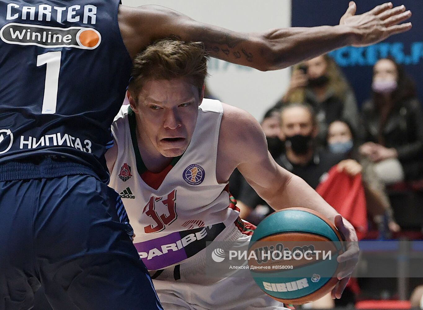 Баскетбол. Единая лига ВТБ. Матч "Зенит" - "Локомотив-Кубань"