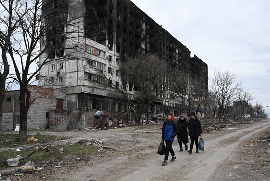 Повседневная жизнь в Мариуполе