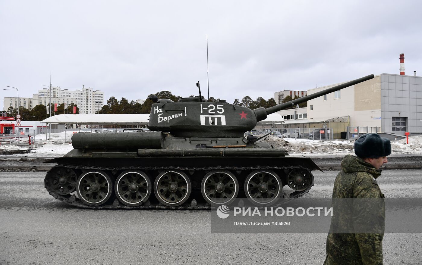 Репетиция парада Победы в Екатеринбурге