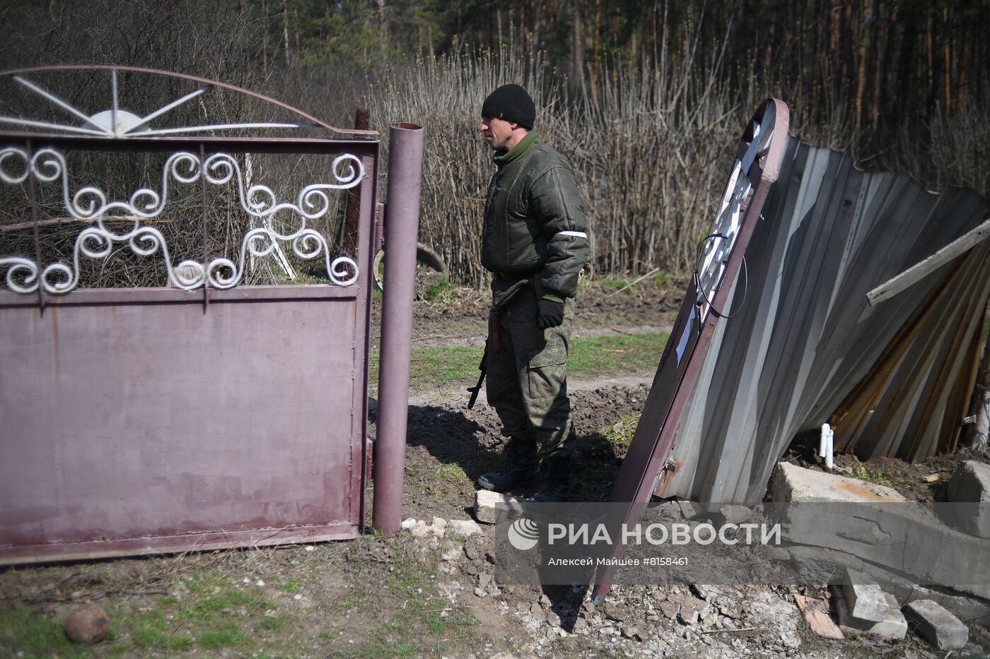 Бойцы Народной милиции ЛНР под Северодонецком