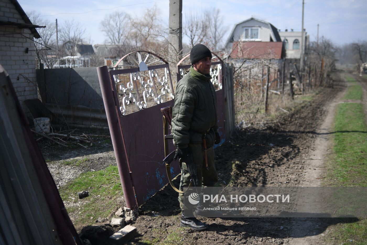 Бойцы Народной милиции ЛНР под Северодонецком