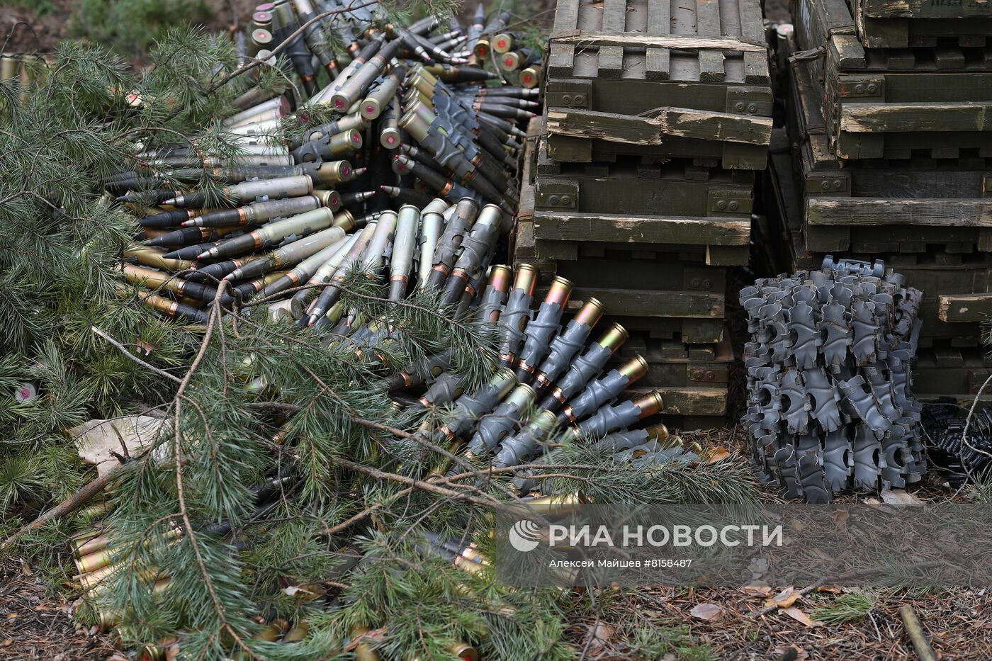 Бойцы Народной милиции ЛНР под Северодонецком