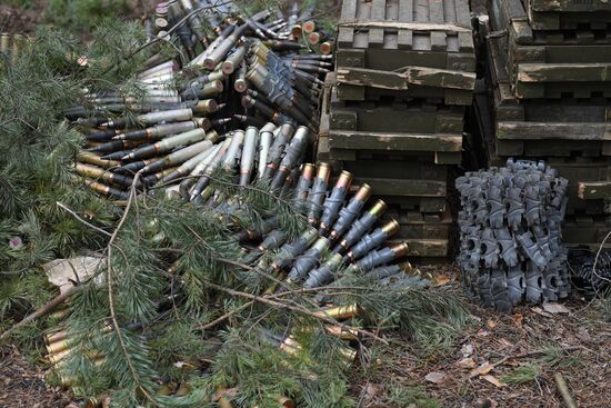 Бойцы Народной милиции ЛНР под Северодонецком