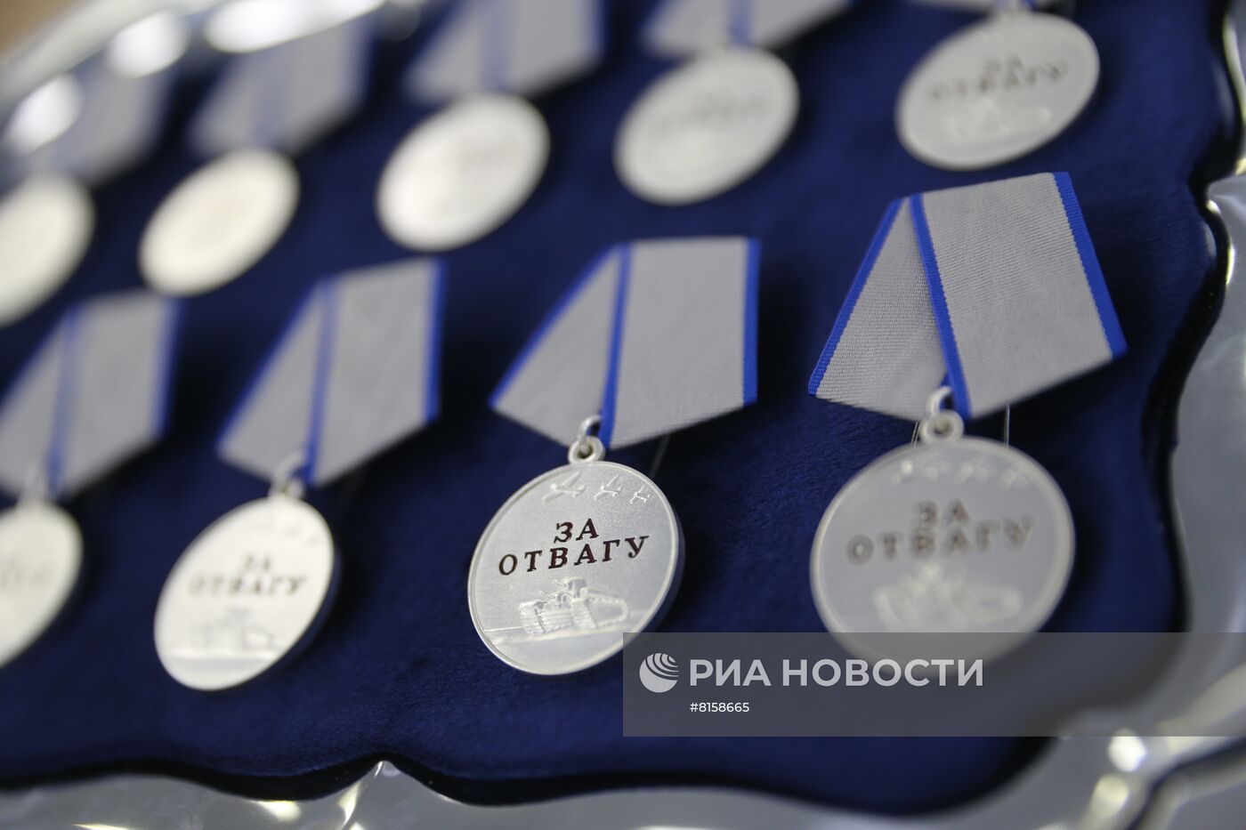 В. Матвиенко вручила медали участникам специальной военной операции по защите Донбасса