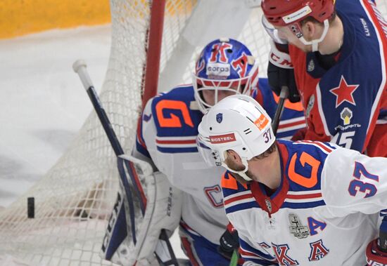 Хоккей. КХЛ. Матч ЦСКА - СКА