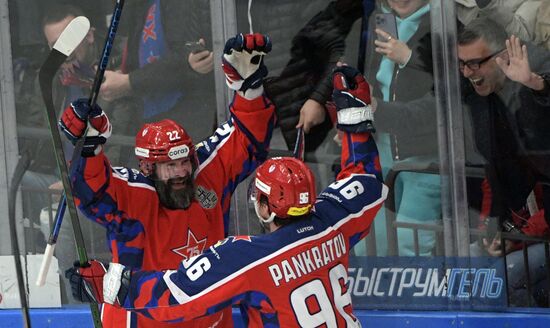 Хоккей. КХЛ. Матч ЦСКА - СКА