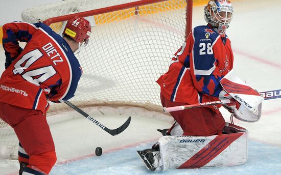 Хоккей. КХЛ. Матч ЦСКА - СКА