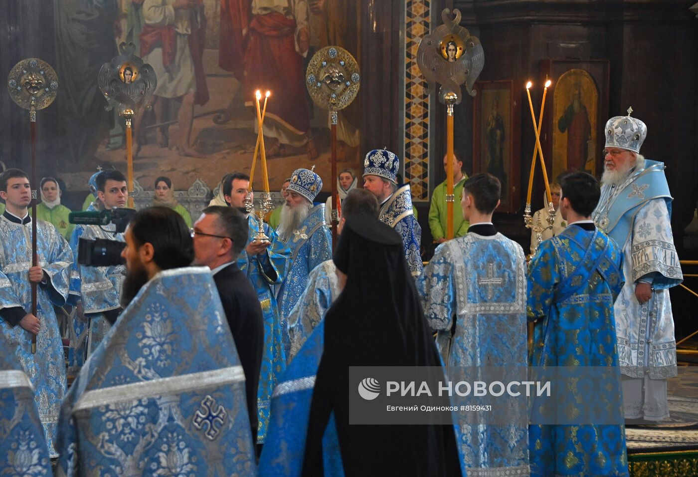 Патриаршее служение в праздник Благовещения Пресвятой Богородицы