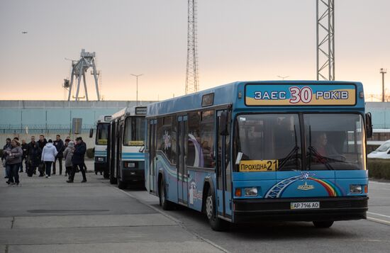 Новая смена украинских атомщиков приступила к работе на Запорожской АЭС