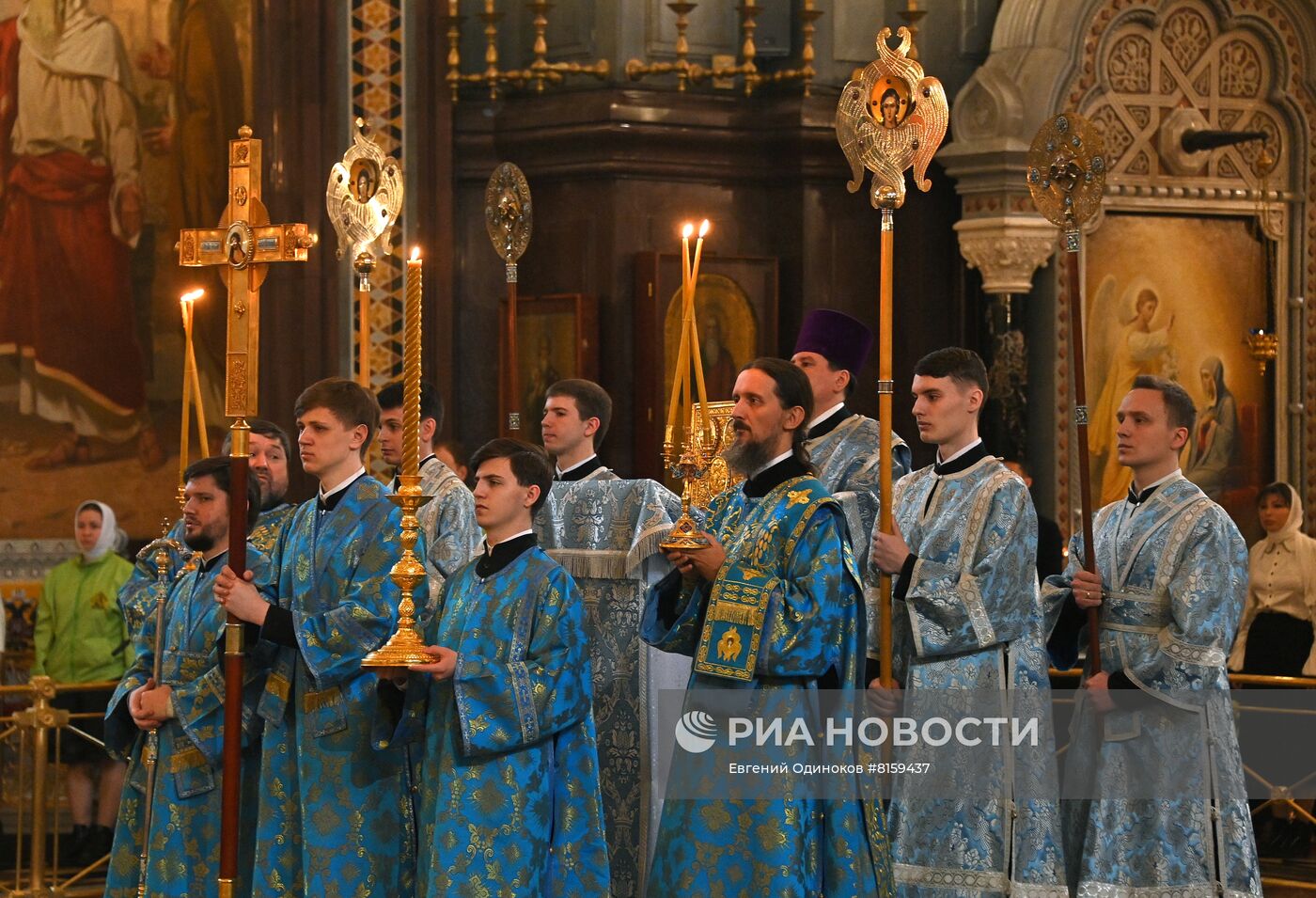 Патриаршее служение в праздник Благовещения Пресвятой Богородицы