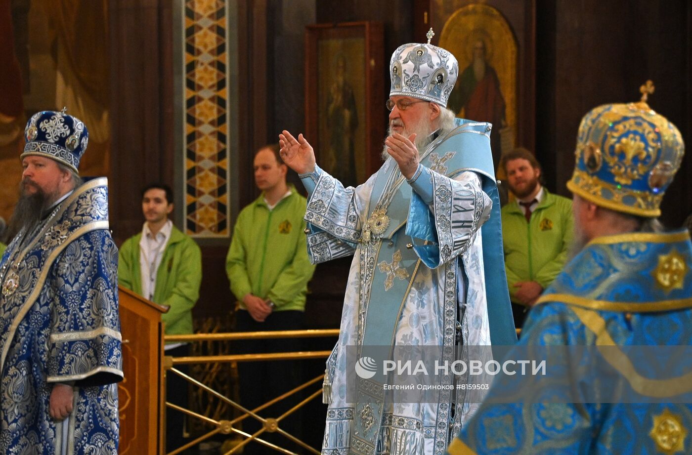 Патриаршее служение в праздник Благовещения Пресвятой Богородицы