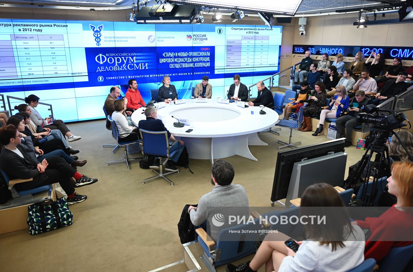 XIII Всероссийский форум деловых СМИ "Деловые СМИ России в новых экономических условиях"