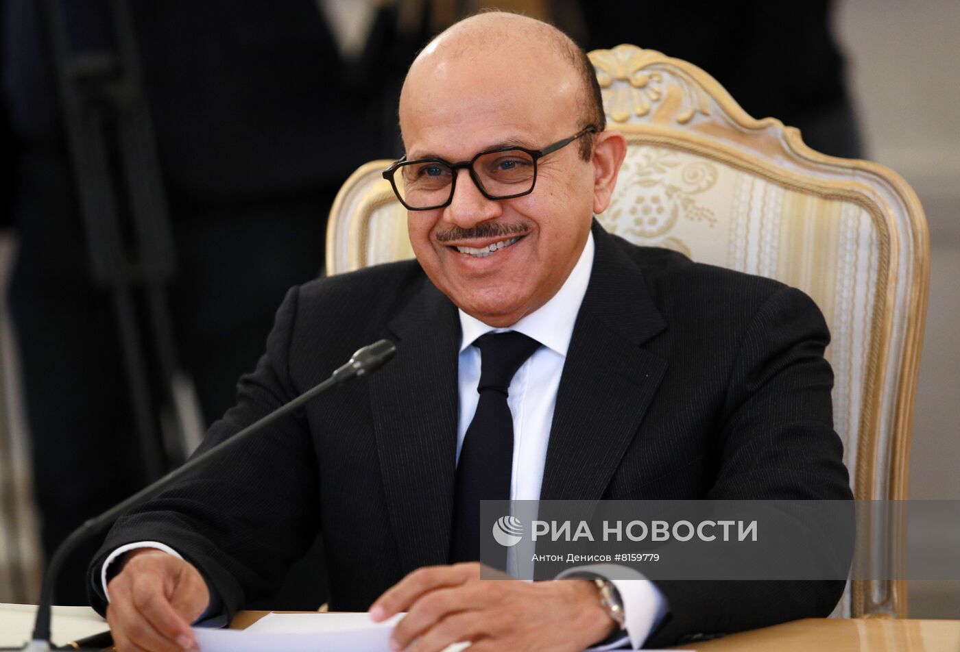 Встреча глав МИД РФ и Бахрейна С. Лаврова и А. аз-Зайяни