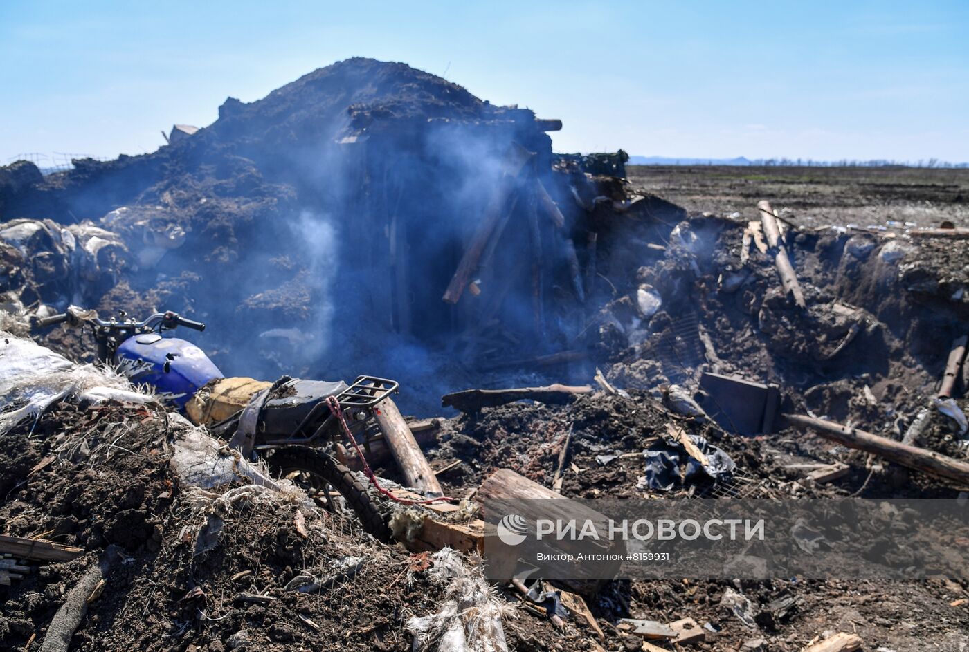 Войска ЛНР заняли опорный пункт ВСУ у поселка Новотошковский