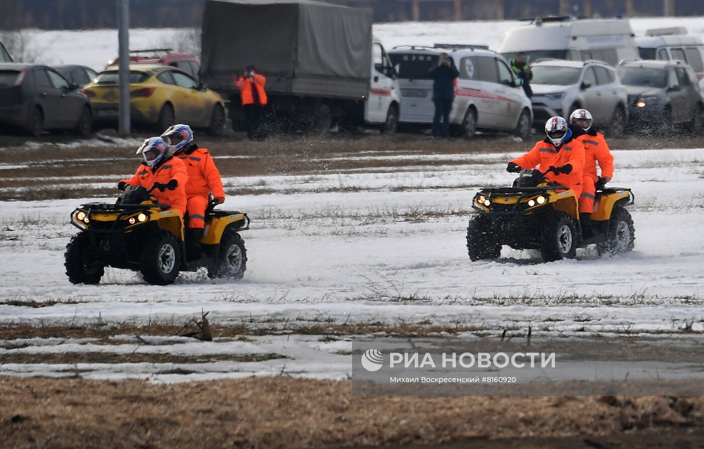 Учения по ликвидации ЧС, связанных с паводком