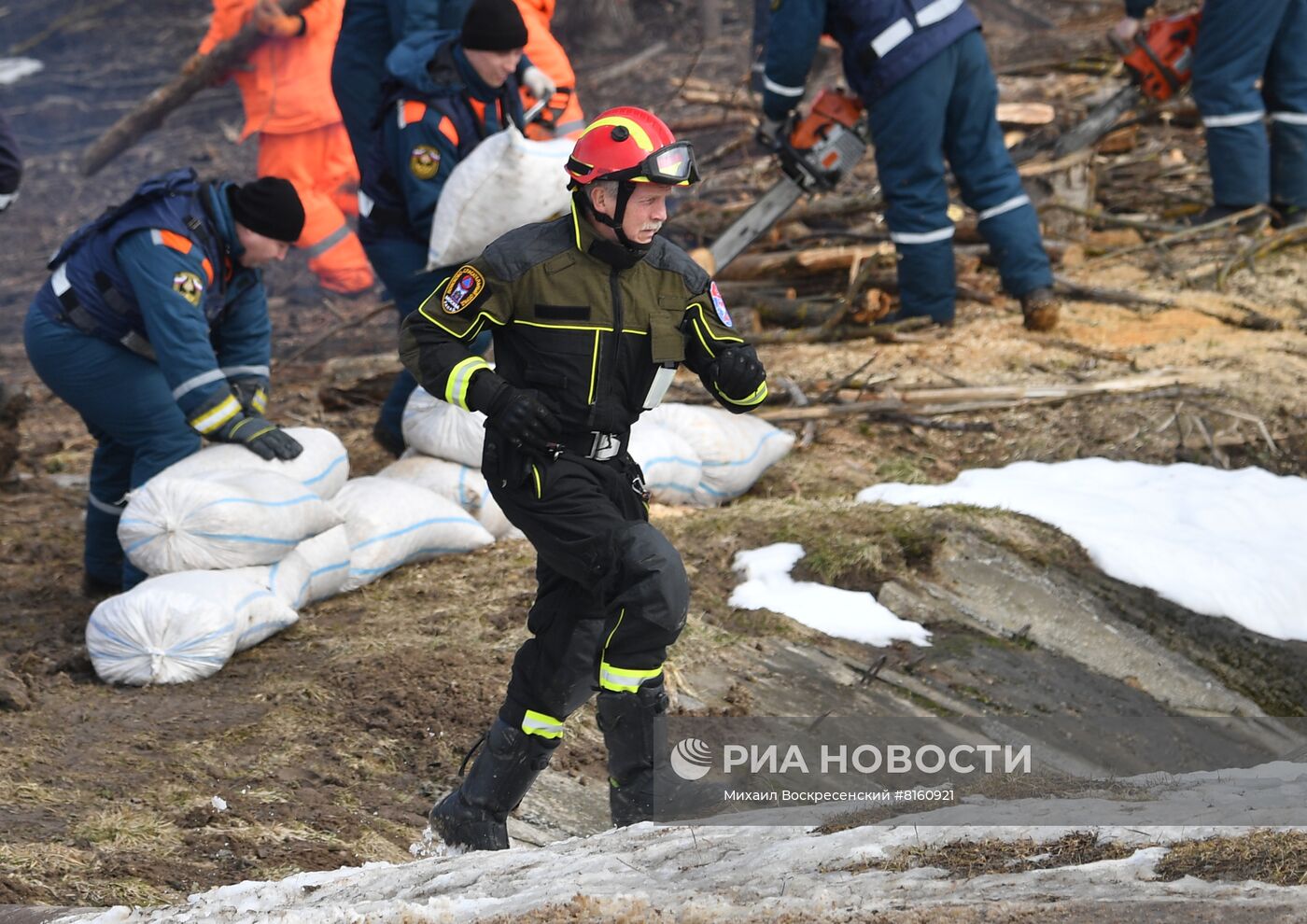 Учения по ликвидации ЧС, связанных с паводком