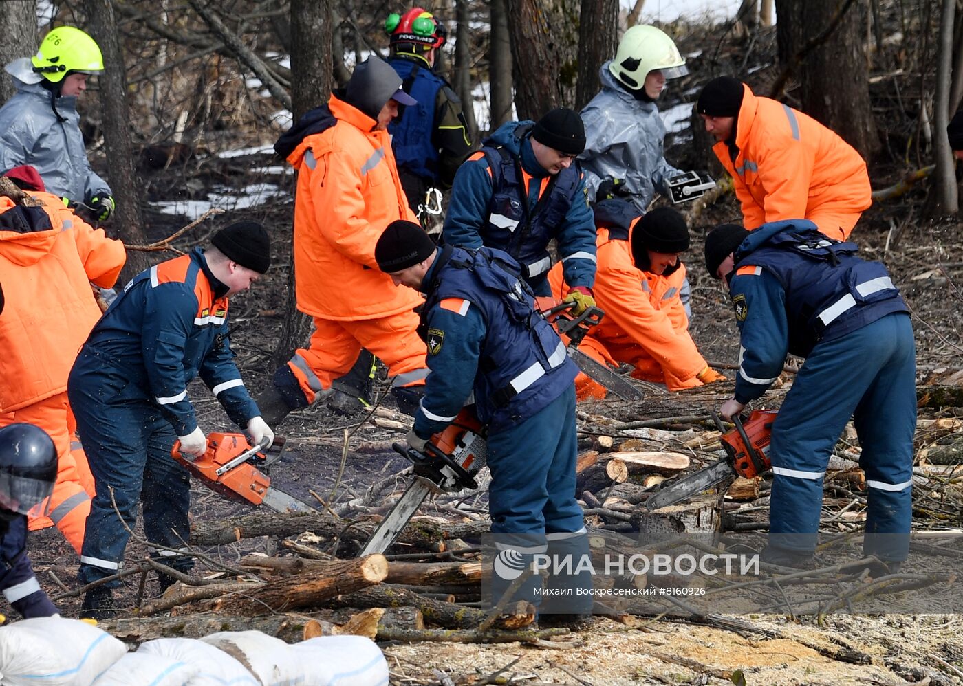 Учения по ликвидации ЧС, связанных с паводком