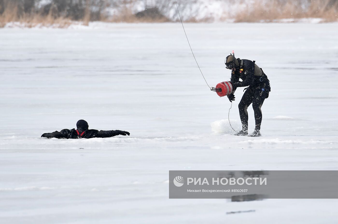 Учения по ликвидации ЧС, связанных с паводком