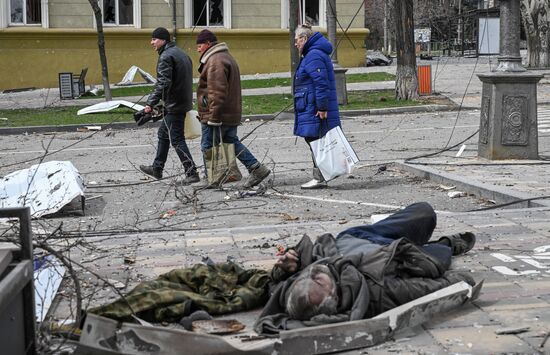Мариуполь после отступления ВСУ