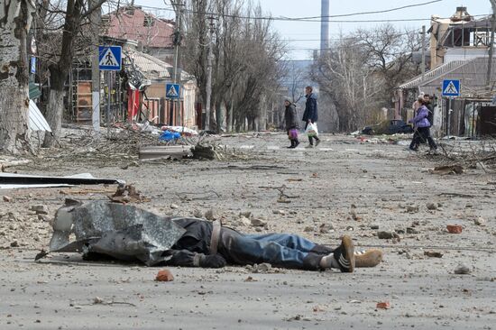 Мариуполь после отступления ВСУ