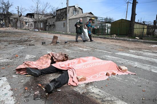 Мариуполь после отступления ВСУ