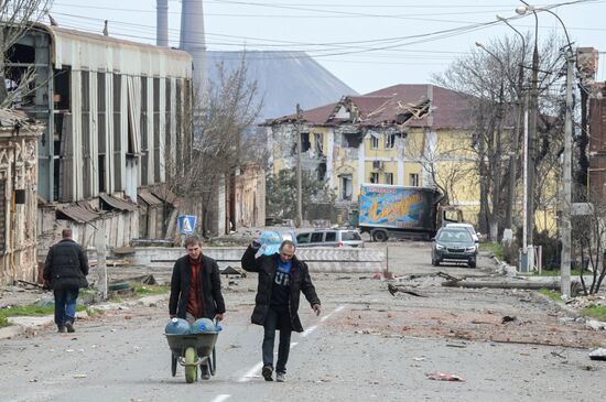Мариуполь после отступления ВСУ