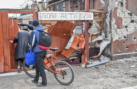 Мариуполь после отступления ВСУ