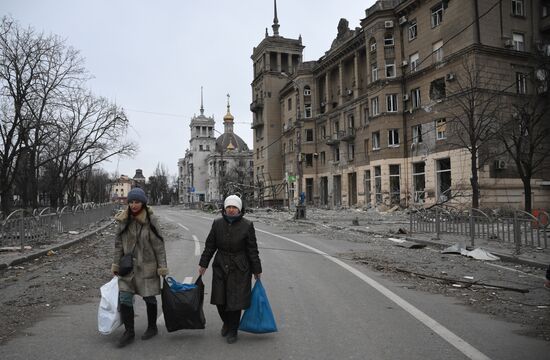 Мариуполь после отступления ВСУ