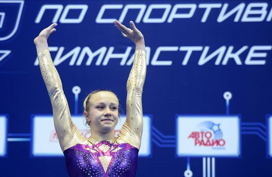 Спортивная гимнастика. Чемпионат России. Женщины. Отдельные виды