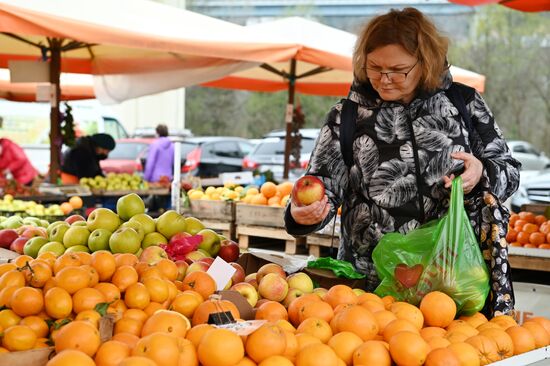 Продуктовая ярмарка в Сочи