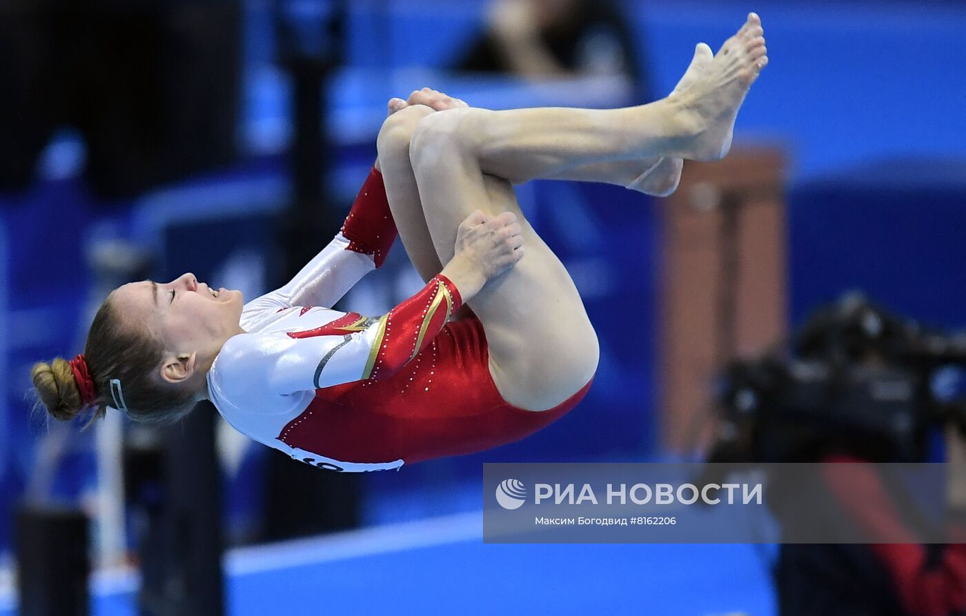 Спортивная гимнастика. Чемпионат России. Женщины. Отдельные виды