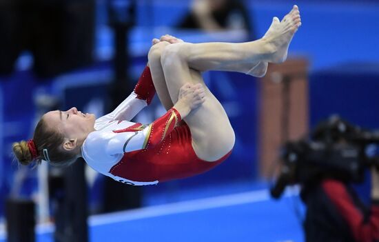 Спортивная гимнастика. Чемпионат России. Женщины. Отдельные виды