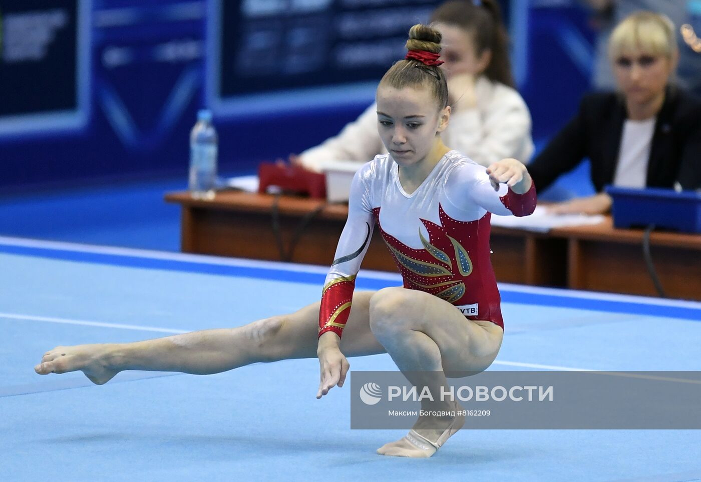 Спортивная гимнастика. Чемпионат России. Женщины. Отдельные виды