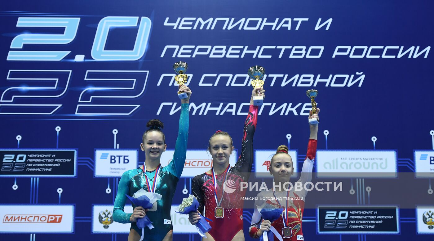 Спортивная гимнастика. Чемпионат России. Женщины. Отдельные виды